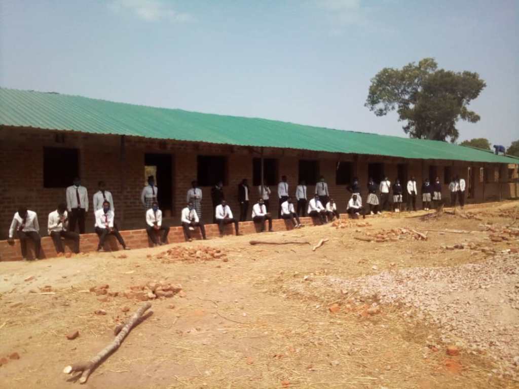 Mulobola school 1×4 classroom